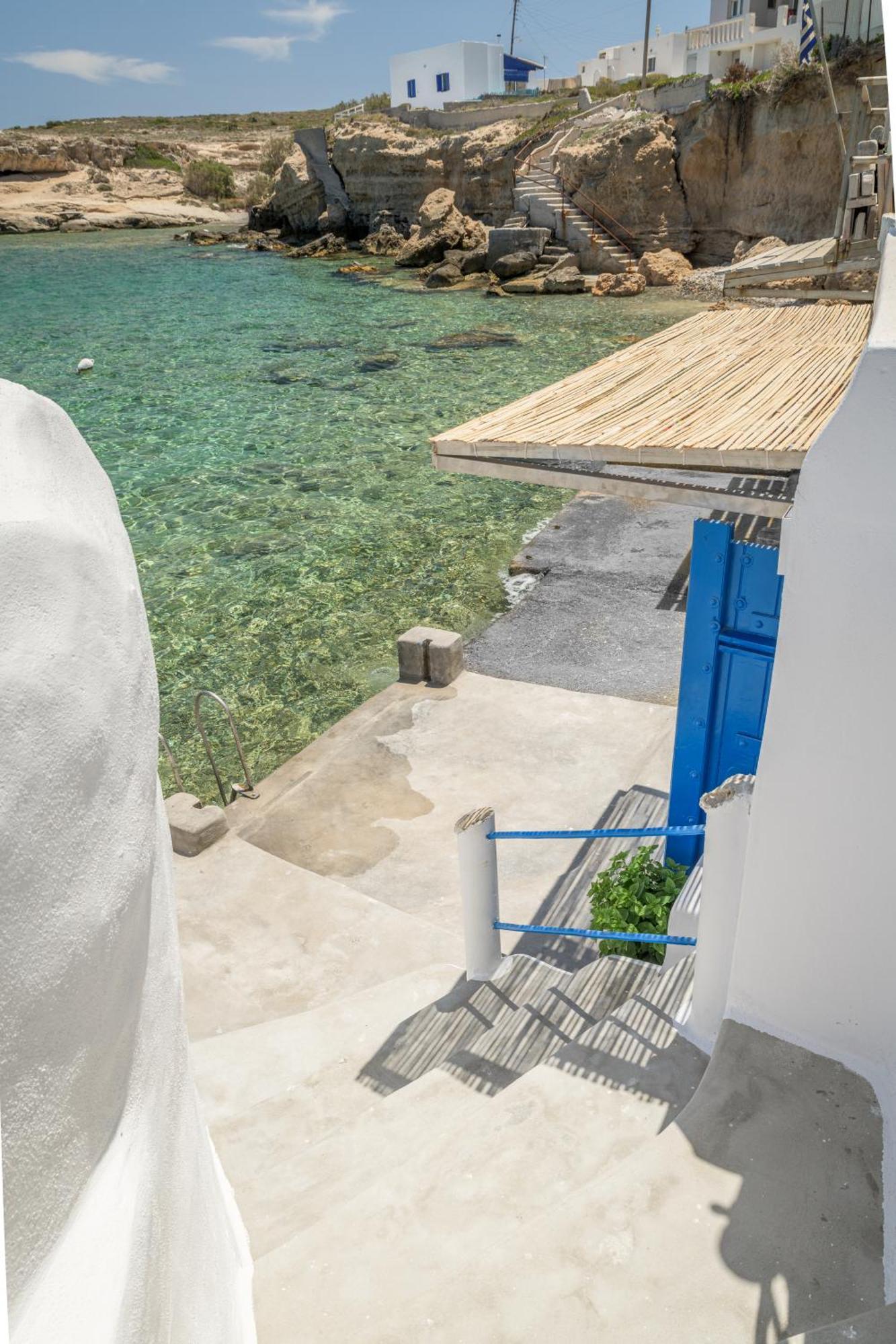 Esperanza Boathouses Mandrakia Exterior foto